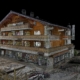 Architect Crans Montana Valais Perspective Point cloud 3D survey Building