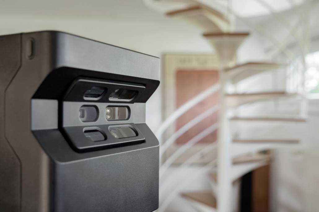 La caméra Matterport Pro 2 est idéale pour réaliser des visites virtuelles intérieures