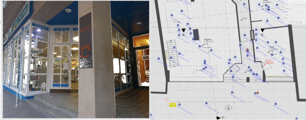 Creation of the 3D model using Archicad's BimMTool program
